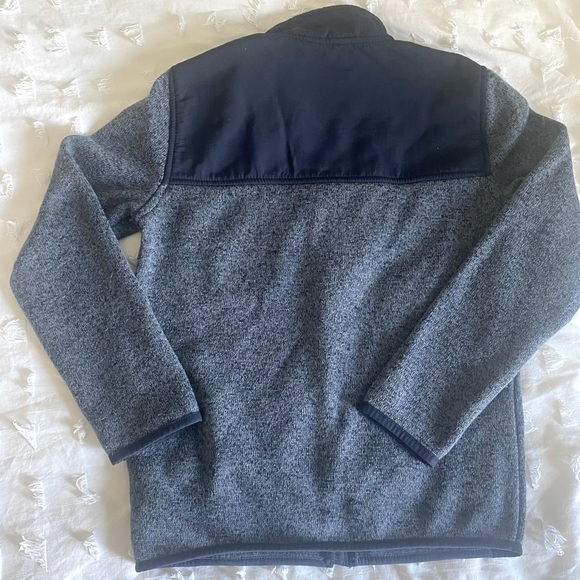 Children’s Place Heather Blue Zip Lightweight jacket, size 10/12 - Picture 4 of 4